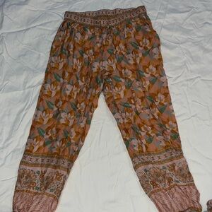 Floral Beach Pant 🧡